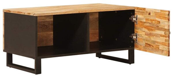 Dohányzóasztal Barna 80 x 50 x 40 cm Tömör Mangófát