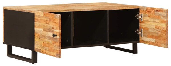 Dohányzóasztal Barna 100 x 54 x 40 cm Tömör Mangófát