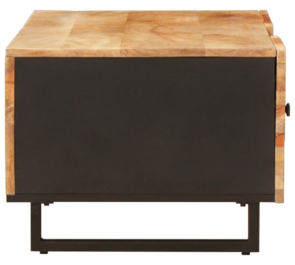 Dohányzóasztal Barna 100 x 54 x 40 cm Tömör Mangófát