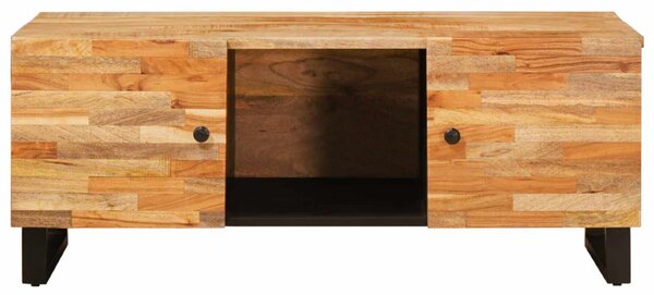 Dohányzóasztal Barna 100 x 54 x 40 cm Tömör Mangófát