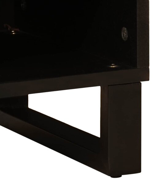 TV szekrény fiókkal Barna 100 x 33 x 46 cm Tömör Mangófát