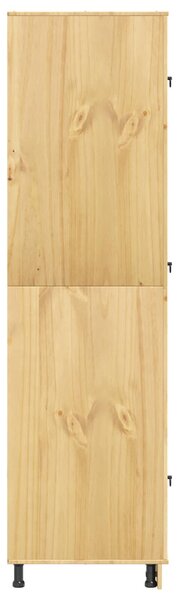 Cabinet SKI Mézes Barna 66 x 58 x 207 cm Tömör fenyőfa