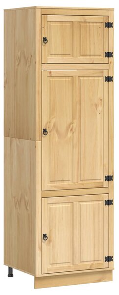 Cabinet SKI Mézes Barna 66 x 58 x 207 cm Tömör fenyőfa