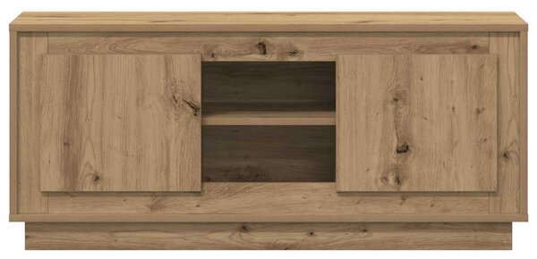 TV szekrény Artisan tölgy 102 x 35 x 45 cm Faanyag