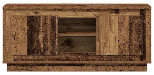 TV szekrény Öreg fa 102 x 35 x 45 cm Faanyag