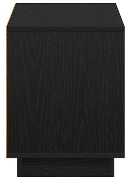 TV szekrény Fekete tölgy 102 x 35 x 45 cm Faanyag