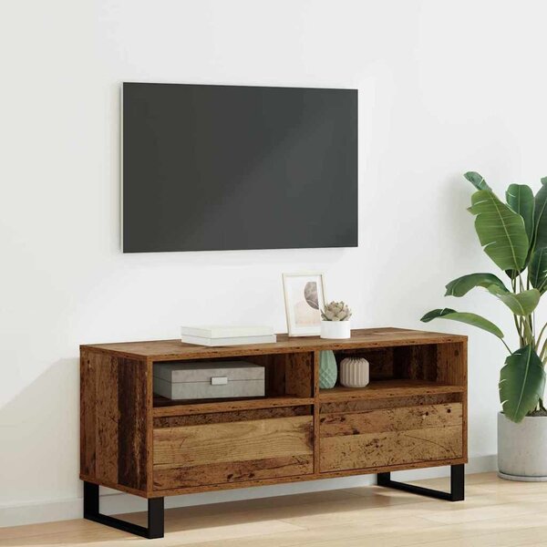 TV szekrény Öreg fa 100 x 34,5 x 44,5 cm Műszaki fa és vas