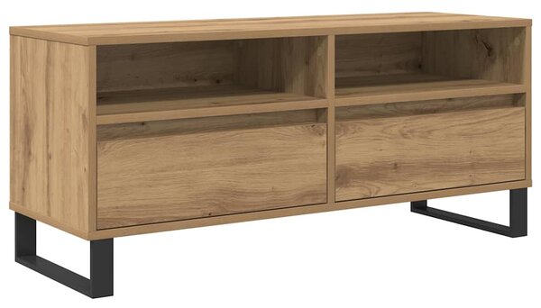 TV szekrény fiókkal Artisan tölgy 100 x 34,5 x 44,5 cm