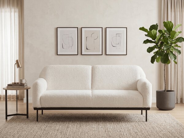 Fehér design kanapé ANDERSON