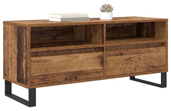 TV szekrény Öreg fa 100 x 34,5 x 44,5 cm Műszaki fa és vas