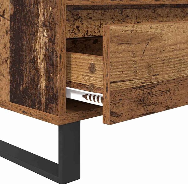 TV szekrény Öreg fa 100 x 34,5 x 44,5 cm Műszaki fa és vas