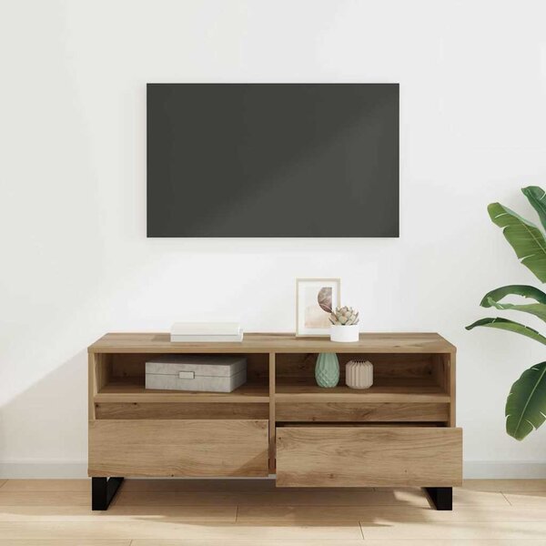 TV szekrény fiókkal Artisan tölgy 100 x 34,5 x 44,5 cm