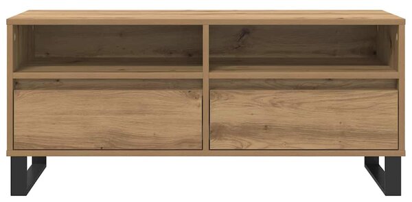 TV szekrény fiókkal Artisan tölgy 100 x 34,5 x 44,5 cm
