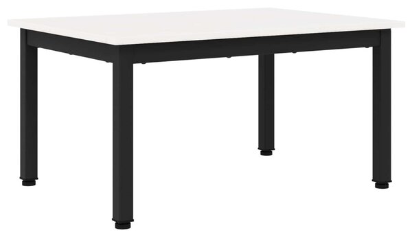Dohányzóasztal Fehér 70 x 50 x 36 cm Tömör fenyőfa