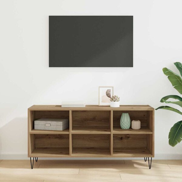 TV szekrény Artisan tölgy 103,5 x 30 x 50 cm Faanyag