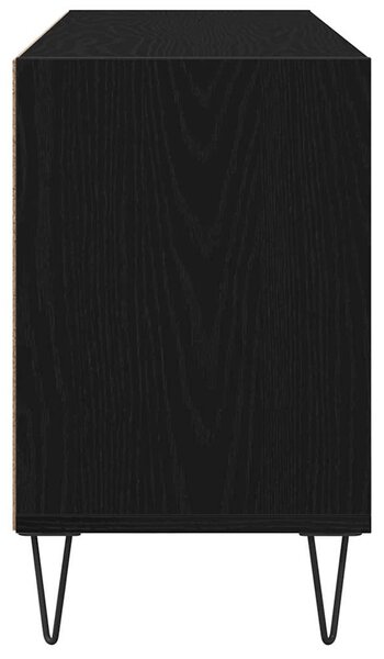 TV szekrény Fekete tölgy 103,5 x 30 x 50 cm Faanyag