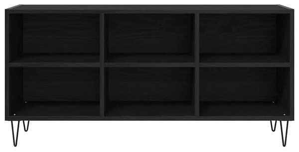 TV szekrény Fekete tölgy 103,5 x 30 x 50 cm Faanyag