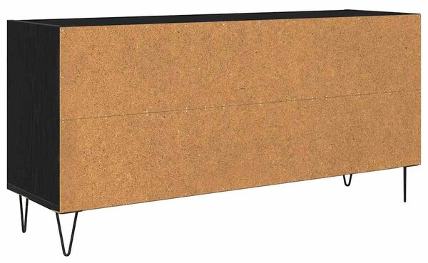 TV szekrény Fekete tölgy 103,5 x 30 x 50 cm Faanyag