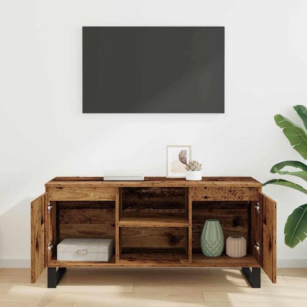 TV szekrény Öreg fa 104 x 35 x 50 cm Faanyag