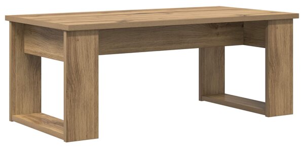 Kávasztal Szett 2 pcs Artisan tölgy Faanyag