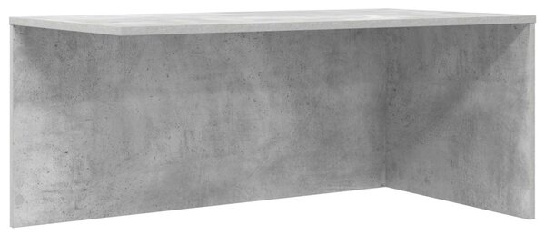 Kávasztal Szett 2 pcs Beton Szürke Faanyag