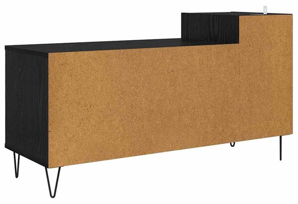 TV szekrény Fekete tölgy 100 x 35 x 55 cm Faanyag
