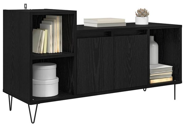 TV szekrény Fekete tölgy 100 x 35 x 55 cm Faanyag