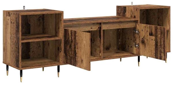 TV szekrény Öreg fa 160 x 35 x 55 cm Faanyag