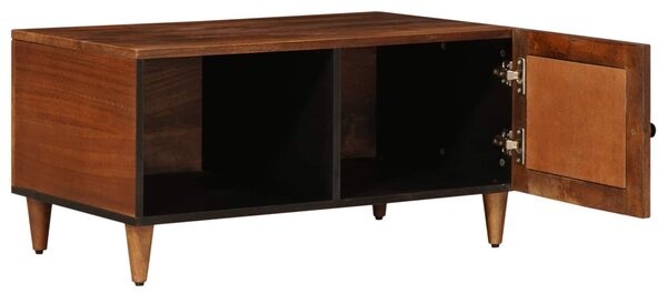 Dohányzóasztal Barna 80 x 50 x 40 cm Tömör Mangófát