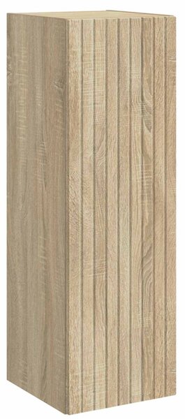 Fürdőszobai Szekrény Szett 5 pcs Sonoma Tölgy