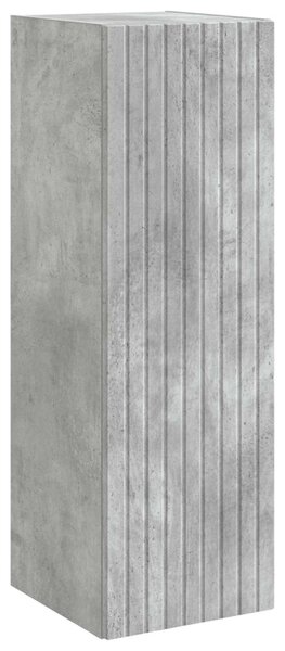Fürdőszobai Szekrény Szett 5 pcs Betonszürke