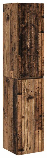 Fürdőszobai Szekrény Szett 5 pcs Antik Fa 43 x 11,5 x 60,5 cm