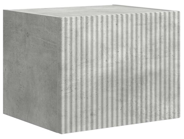 TV falit kabinet szett Falra szerelhető 6 pcs Beton Szürke