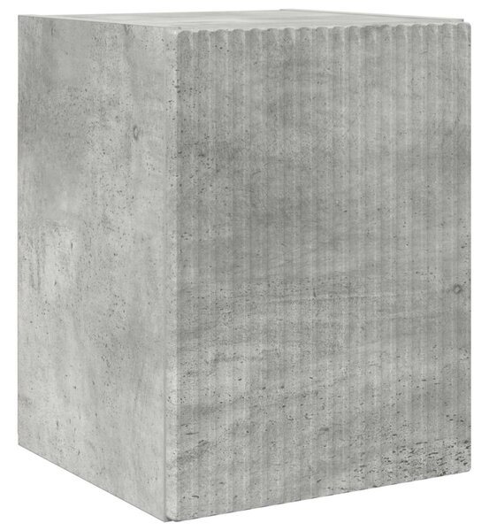 TV szekrény garnitúra 3 pcs Beton Szürke Faanyag
