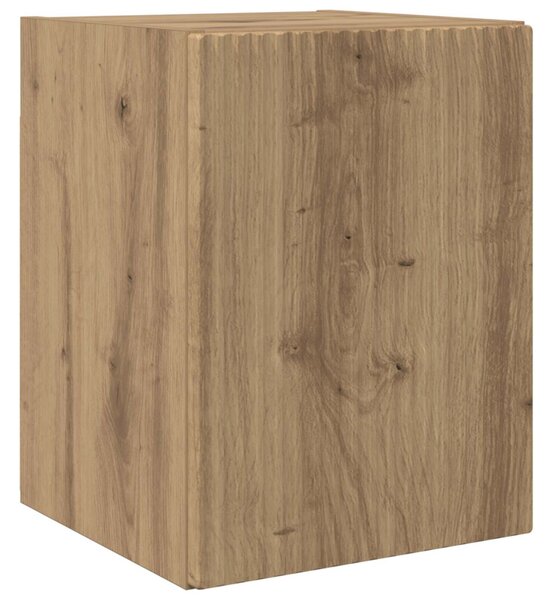 TV szekrény garnitúra 3 pcs Artisan tölgy Faanyag