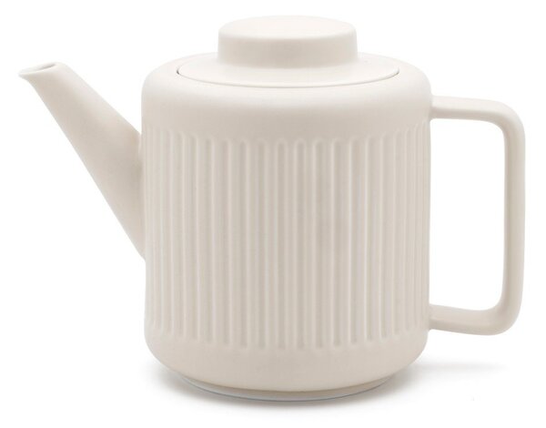 Fehér porcelán teáskanna szűrővel 1,2 l Skagen – Bredemeijer