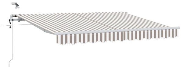 Napernyő Anyag Világosszürke és fehér 400 × 300 cm Poliészter