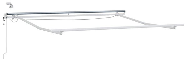 Napernyő Anyag Világosszürke és fehér 400 × 300 cm Poliészter