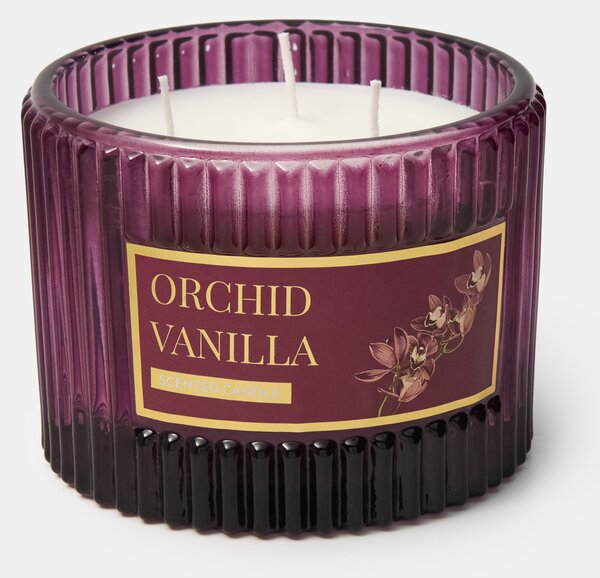 Sinsay - Illatos gyertya Orchid Vanilla - bíbor