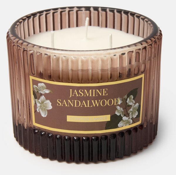 Sinsay - Illatos gyertya Jasmine Sandalwood - barna