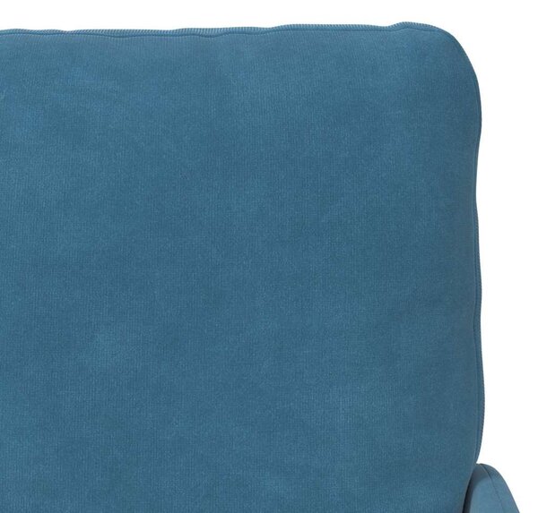 Kanapék párnával 55cm Kék Furnér