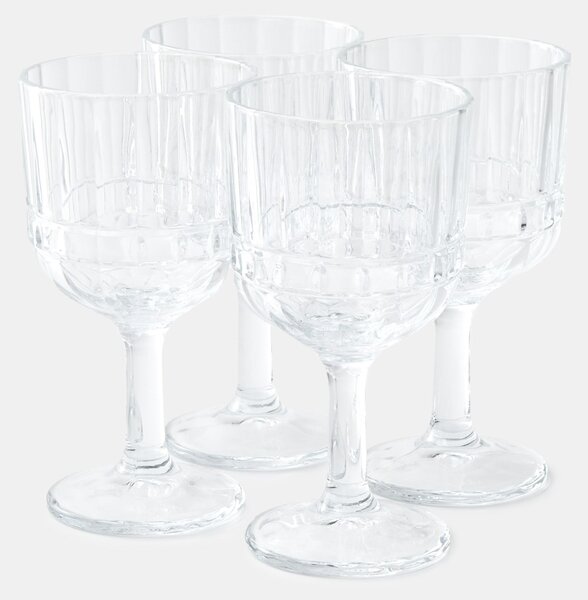 Sinsay - Bordázott poharak 4 db - clear