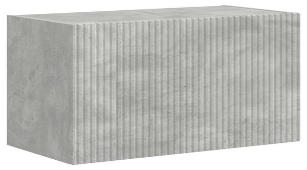 TV szekrény garnitúra 6 pcs Beton Szürke Faanyag