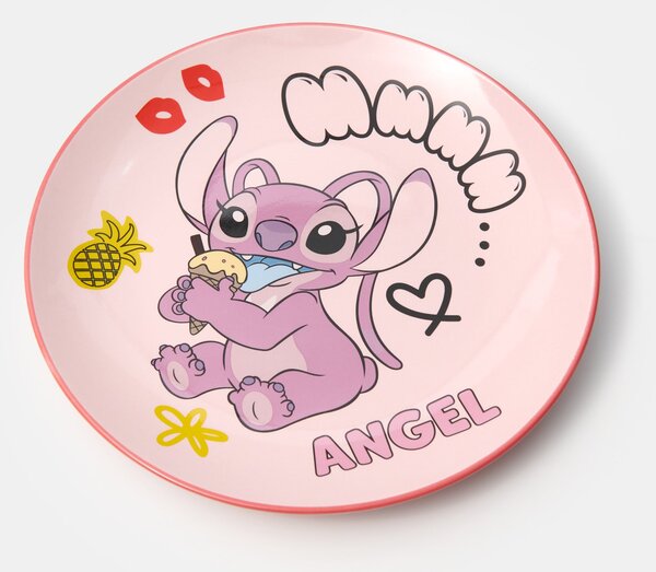 Sinsay - Kerámia tányér Lilo & Stitch - többszínű