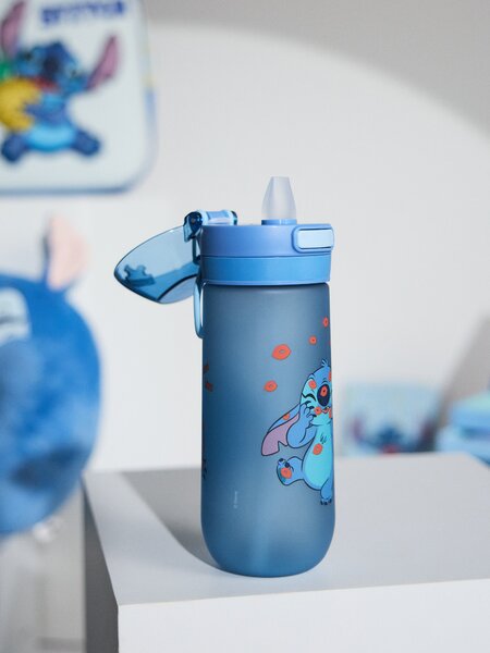 Sinsay - Kulacs fogantyúval és szívószállal Stitch - többszínű