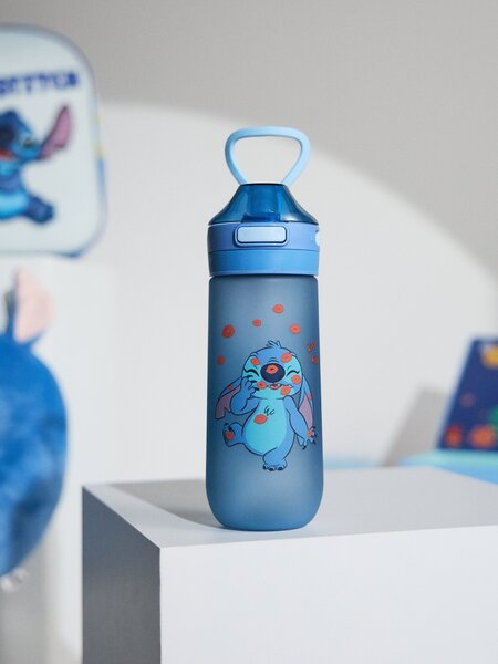 Sinsay - Kulacs fogantyúval és szívószállal Stitch - többszínű