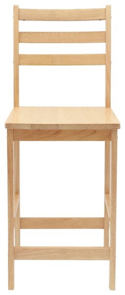 Étkező Székek 2 pcs Természetes 40 x 47,5 x 99,5 cm