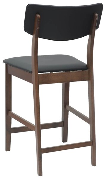 Étkező Székek 2 pcs Világos Barna 48 x 49 x 95 cm Tömör Gumi Fa