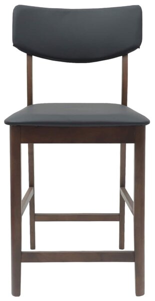 Étkező Székek 2 pcs Világos Barna 48 x 49 x 95 cm Tömör Gumi Fa