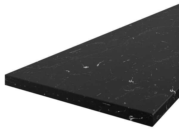 KONDELA Magas szekrény beépített sütőhöz, cashmere/fekete, ARAKA 60 DPS-210 3S1F